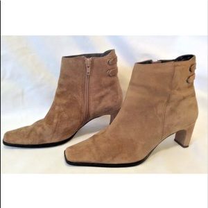 Karen Scott Ankle Boots Suede Leather